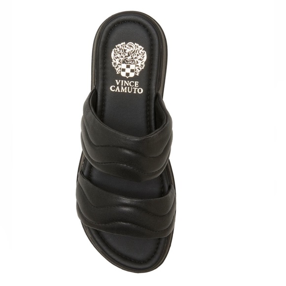 Vince Camuto Sondrie Slide Puffy two strap Sandal - Picture 7 of 9